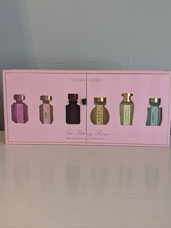 Victoria's Secret Other - Victoria's Secret 6 mini fragrance The Fitting Room discovery set 10ml each